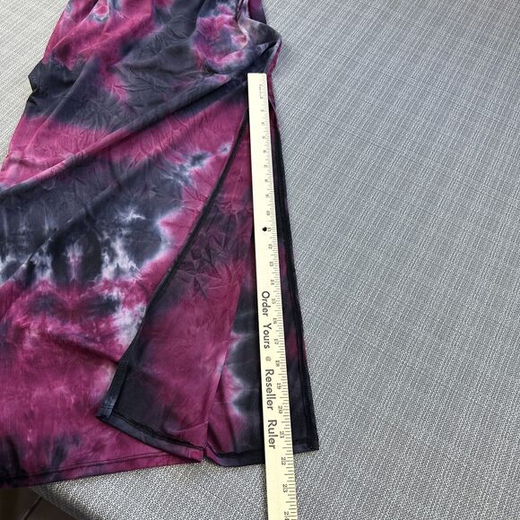 Urban Outfitters Dress Womens Small Maxi Tie Dye Bodycon Y2K‎ Festival Cocktail - Picture 13 of 15